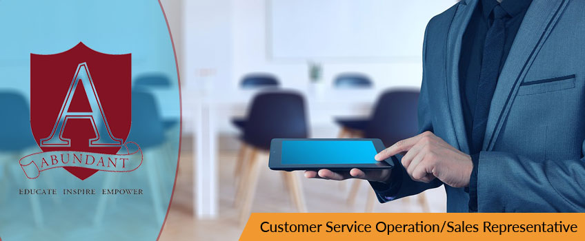 Customer Service Operation/Sales Representative Online